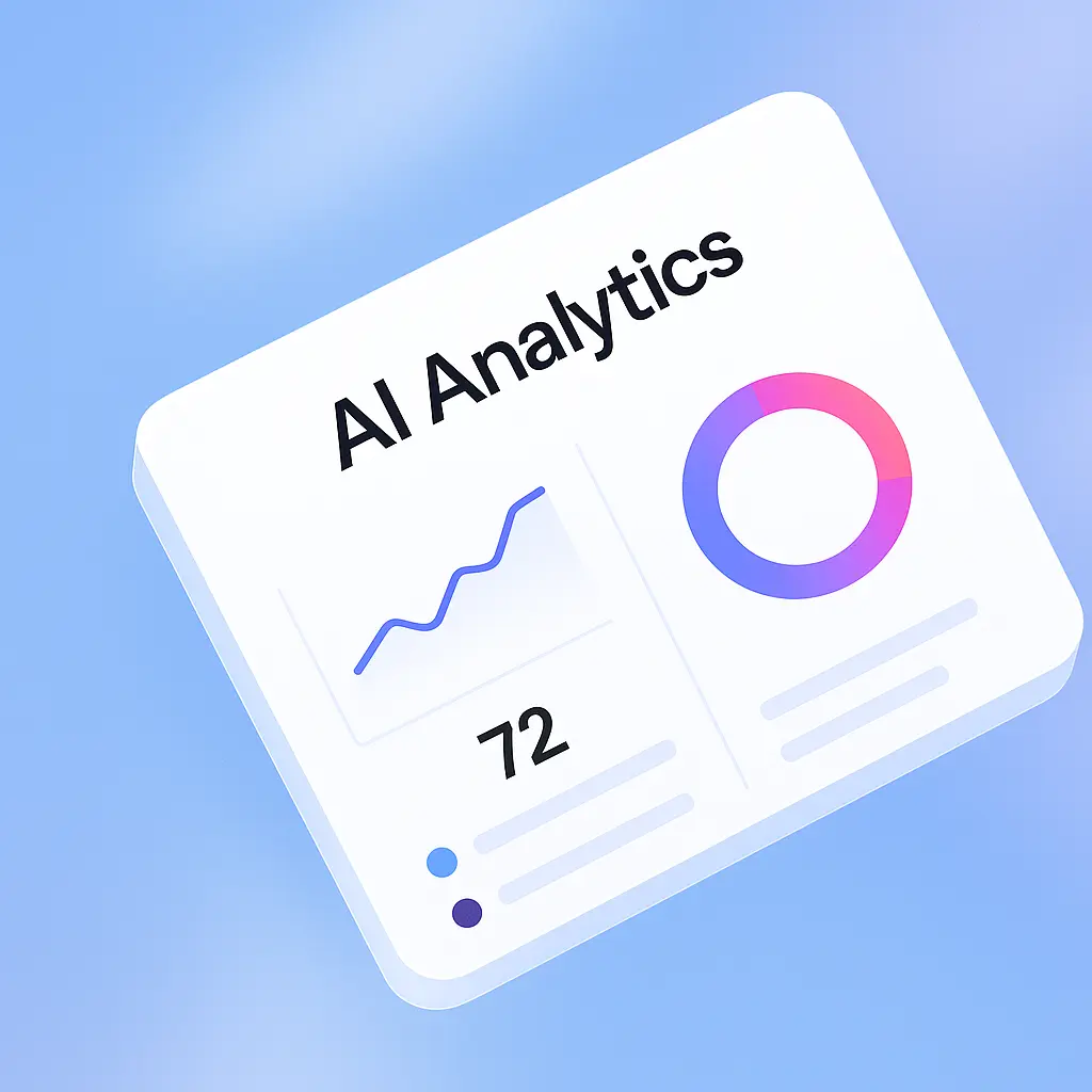 AI Analytics interface